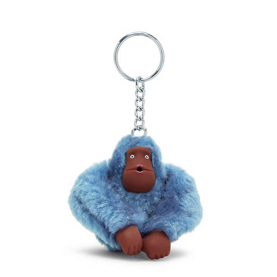 Kipling Sven Small Monkey Keychain Kiegészítők Kék | HU 2012FD